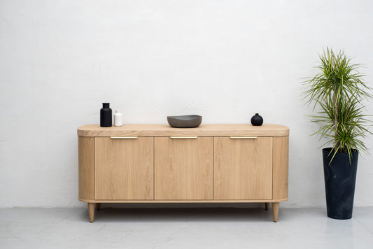 SO- 3 Door Sideboard-Natural