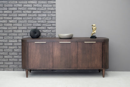 SO- 3 Door Sideboard-Bordo