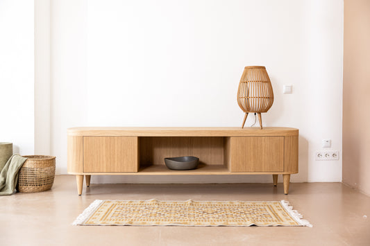 SO- Large TV Unit-Natural