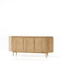 Mil 5 Door Sideboard-Natural