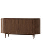 Mil 4 Door Sideboard-Bordo