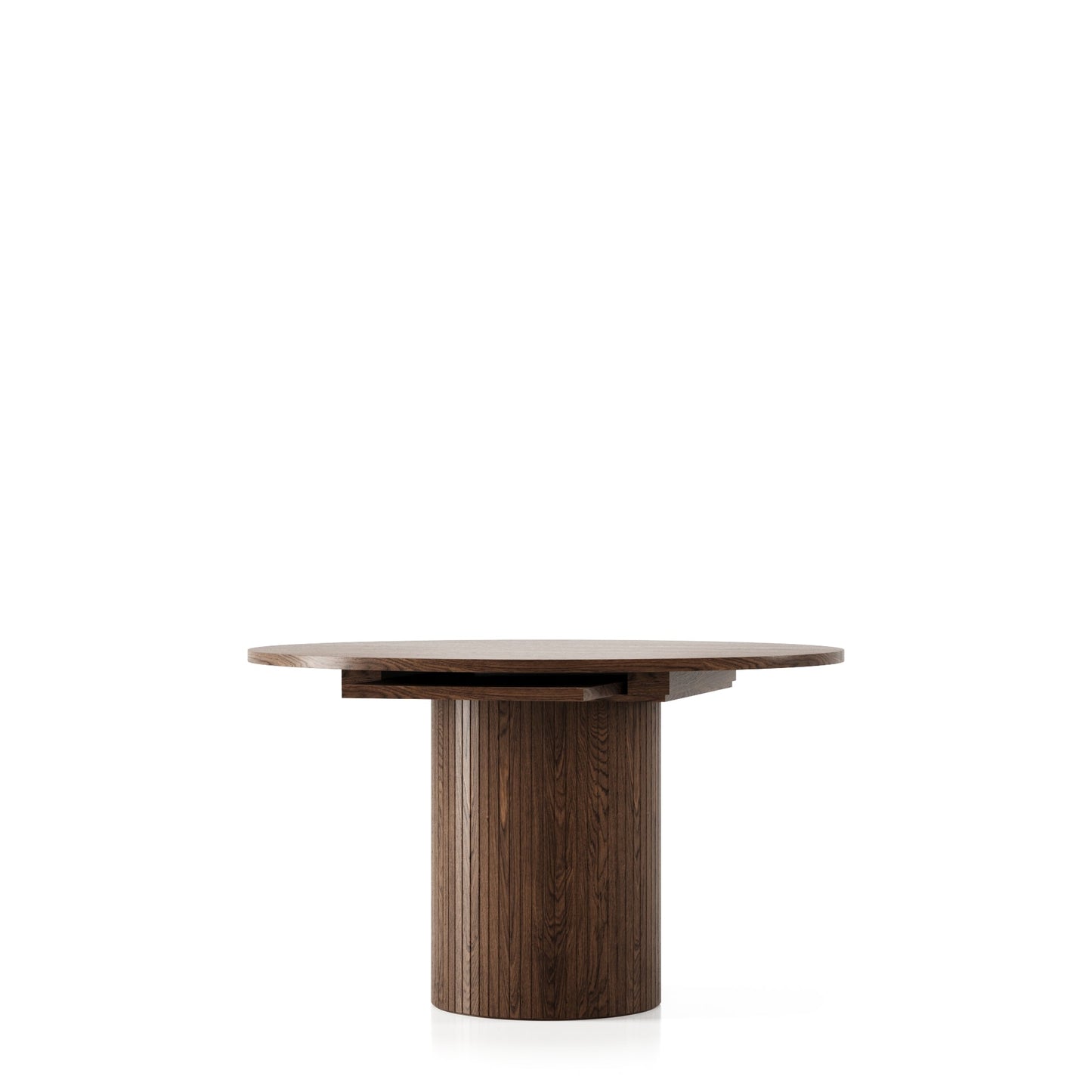 Table 02 - 1300 Round Extending Table- Bordo